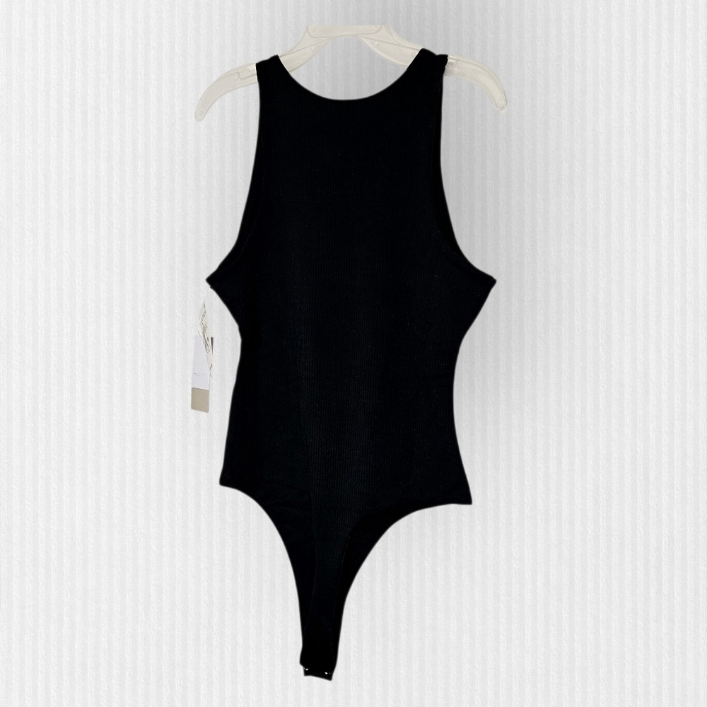 BP bodysuit Black Ribbed double lined Size XXS NWT‎ - Picture 8 of 9